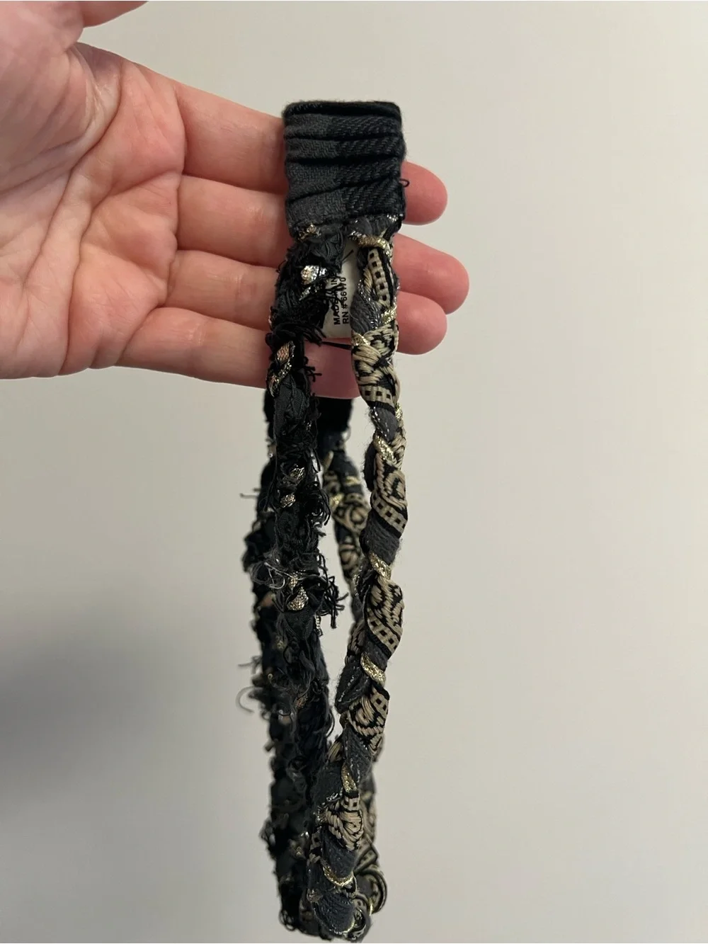Y2K Free People ✨Braided Fabric Headbands - set of 2